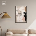 thumbnail image 3 of Strings of Love Canvas Muted Abstract Wall Art by Art Remedy, Black Frame, 24" x 36", 3 of 7