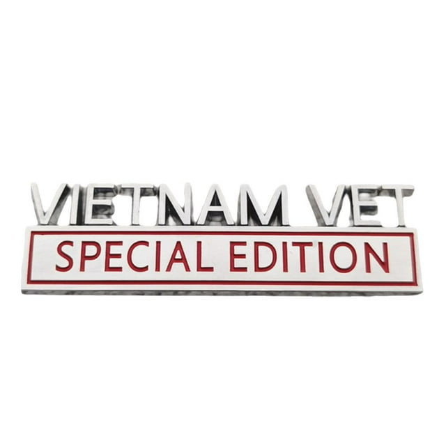 For VIETNAM VET SPECIAL Edition Truck Dash Emblem Badge Decal Pickup