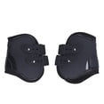 thumbnail image 1 of Ensemble de Bottes de Tendon de Cheval, Protection de Tamponnement Précise PU Shell de Botte de Cheval Sangles Ouvertes Réglables pour les Chevaux, 1 of 7