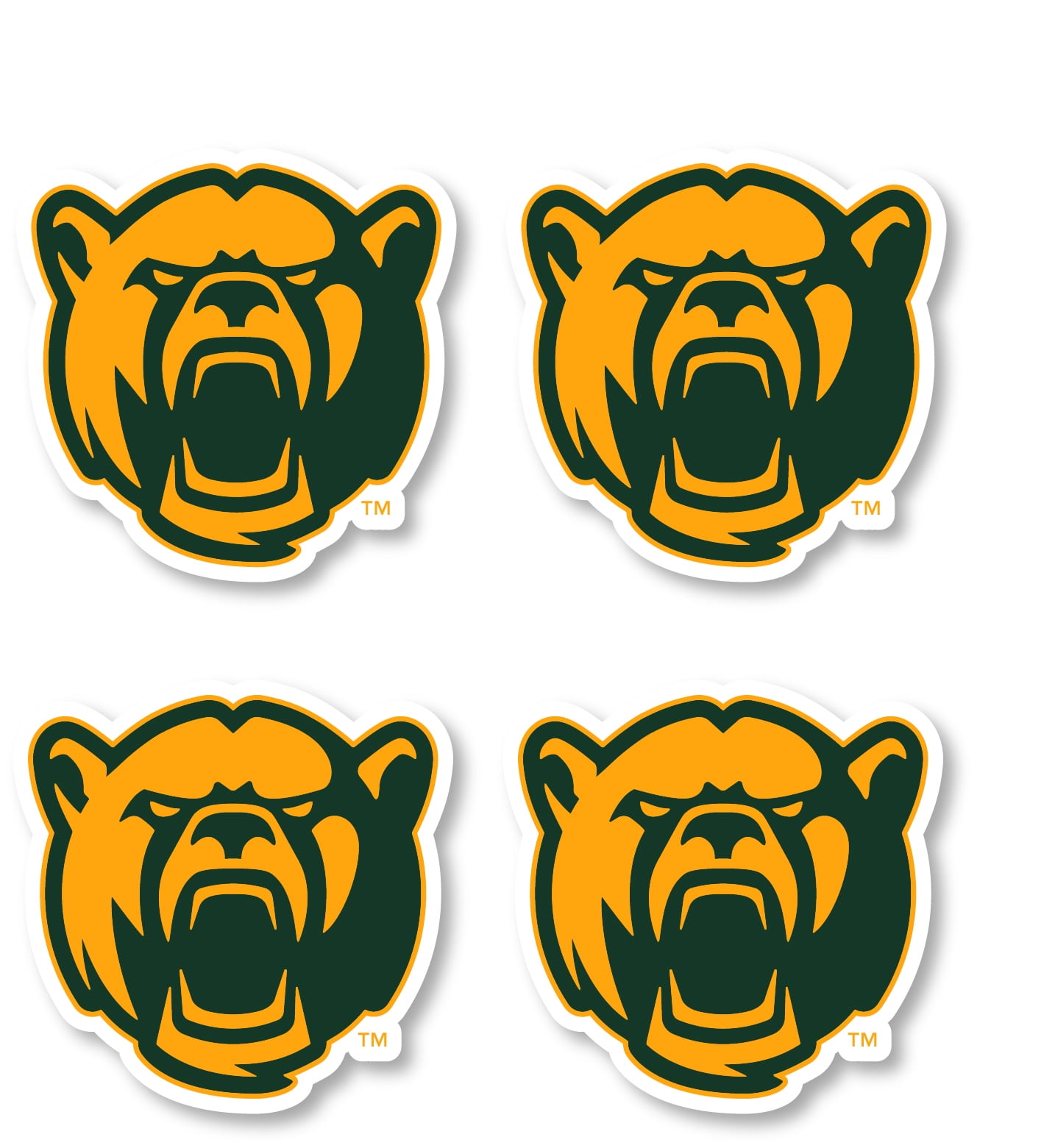 R and R Imports Baylor Bears Double Sided Seat Cushion 