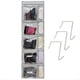 thumbnail image 1 of Organizador Semanal de Ropa para Niños, Ropa Escolar para Cada Día de la Semana, de Lunes A Viernes, Armario Colgante de 5 Estantes., 1 of 7