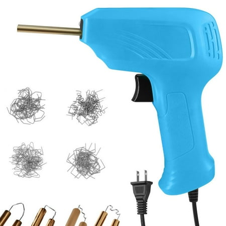 

Plastics Welder|50W Thermal Stapler|Plastics Welding Car Bumper Crack Repair Machine With Pliers Flat Outer Corner Inner Corner Wave Nail Plastics Repair Machine Welding