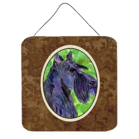 Scottish Terrier Aluminium Metal Wall Or Door Hanging Prints