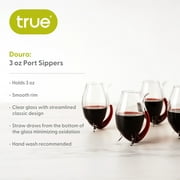 TRUE 2861 Douro 3 oz Port Sippers (Set of 4), Multicolor