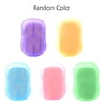 thumbnail image 1 of Travel Portable Disposable Soap Flakes with Storage Box Container 20Pcs Soap Papers Scented Foaming Mini Paper Soap Hand Washing Cleaning Supplies, 1 of 8