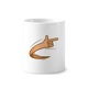 thumbnail image 1 of Movimientos de señales de gestos Cepillo de dientes titular de la pluma Mug de ceramica blanca taza 350ml, 1 of 2