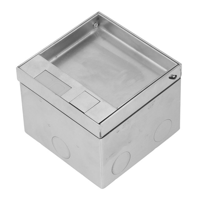 Toma de suelo empotrada con múltiples puertos, receptáculo de panel oculto, toma de corriente universal, CA 250 V