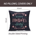 thumbnail image 2 of LALILO Throw Pillow Covers Happy Mother Day Greeting Card With Cushion Cover 18" x 18", 357 Pack, 2 of 6