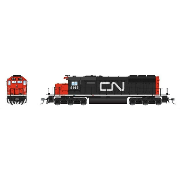Broadway Limited Imports HO EMD SD40 CN 5228 CN Noodle No-Sound DCC BLI9035 HO Locomotives