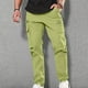 thumbnail image 1 of Pantalones largos para hombre, informales, con múltiples bolsillos, rectos, para exteriores, para fitness, cargo, de poliéster., 1 of 6