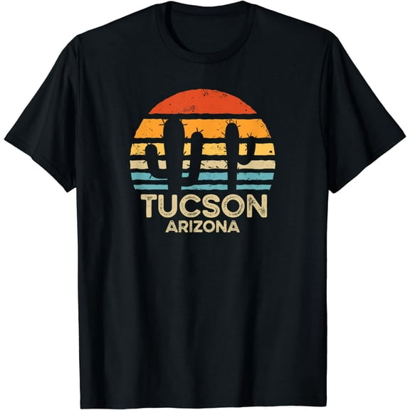 Tucson Arizona Retro Sunset T-Shirt