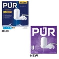PUR Faucet Mount Water Filtration System, Vertical, White, FM3333B