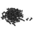 thumbnail image 1 of Unique Bargains M3x9mm Thread 10.9 Alloy Steel Button Head Hex Socket Cap Screw Bolt 100pcs, 1 of 1
