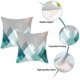 thumbnail image 4 of Funda de almohada NQ 45 x 45 cm Juego de 2 con cremallera decorativa blanca, 4 of 5