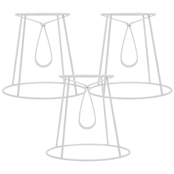 3pcs Wire Lamp Shade Frames for DIY Table and Pendant Lights