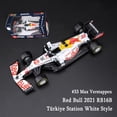thumbnail image 1 of Bburago 1:43 F1 Ferrari Red Bull Racing Mercedes Benz RB16B n. ° 3 Formula One modelo de coche de aleación fundido a presión SF90 SF71 W10 RB15 RB14 Fivean unisex, 1 of 2