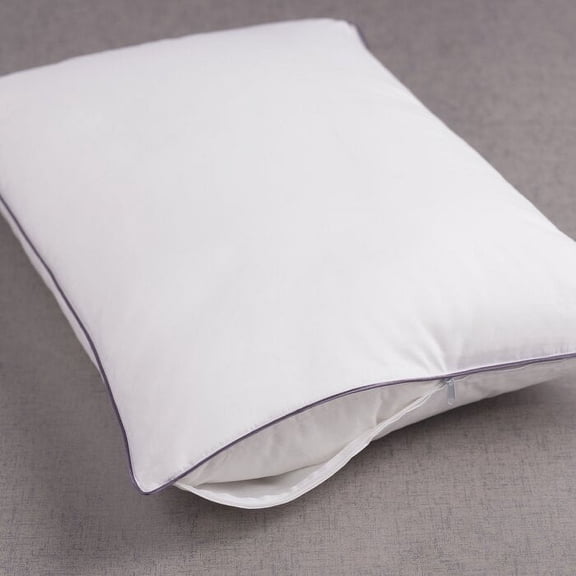 Porch & Den Lavender Scented Cotton Pillow Protector - Allie by Standard Single