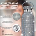 thumbnail image 3 of Botella brillante Thermos Zuletti con purpurina y diamantes, 900 ml, 3 of 7