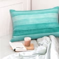 thumbnail image 6 of KLL Teal Turquoise Pillow Covers Envelope Closure,Super Soft and Cozy Fuzzy Fleece Pillow Case Cover 16"x24", 6 of 9