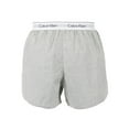 thumbnail image 4 of Calvin Klein 2 Pack Logo Slim Fit Woven Boxers, Multicoloured, 4 of 7