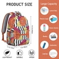 thumbnail image 6 of "Sunflower Crossbody Backpack - Convertible Floral Sling Bag for Women, Adjustable Strap School Purse, Hands-Free Campus Essential", 6 of 6