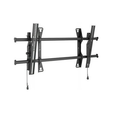 Chief - Fusion Low-Profile Tilting Wall Mount for Most 37" - 63" Flat-Panel TVs - Black