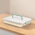 thumbnail image 4 of Caja de almacenamiento de bolas de masa congeladas de múltiples capas, contenedor de almacenamiento de alimentos de plástico de gran capacidad con tapa, caja de bolas de masa congeladas de congelación, 4 of 5