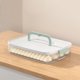 thumbnail image 4 of Caja de almacenamiento de bolas de masa congeladas de múltiples capas, contenedor de almacenamiento de alimentos de plástico de gran capacidad con tapa, caja de bolas de masa congeladas de congelación, 4 of 5