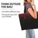 thumbnail image 2 of Disketp Red Glitter1 Bolsa Tote Estampada para Mujer, Bolso de Hombro y de Mano para Compras y Viajes, 2 of 8