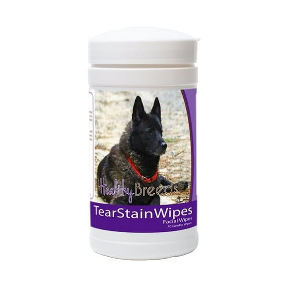 Healthy Breeds 840235152422 Norwegian Elkhound Tear Stain Wipes