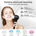 thumbnail image 3 of Face Scrubber Exfoliator,Facial Cleansing Brush Waterproof with LCD Screen,Blackhead Remover Vacuum with 5 Brush Heads,Face Spin Brush for Exfoliating, Massaging and Deep Pore Cleansing, 3 of 6