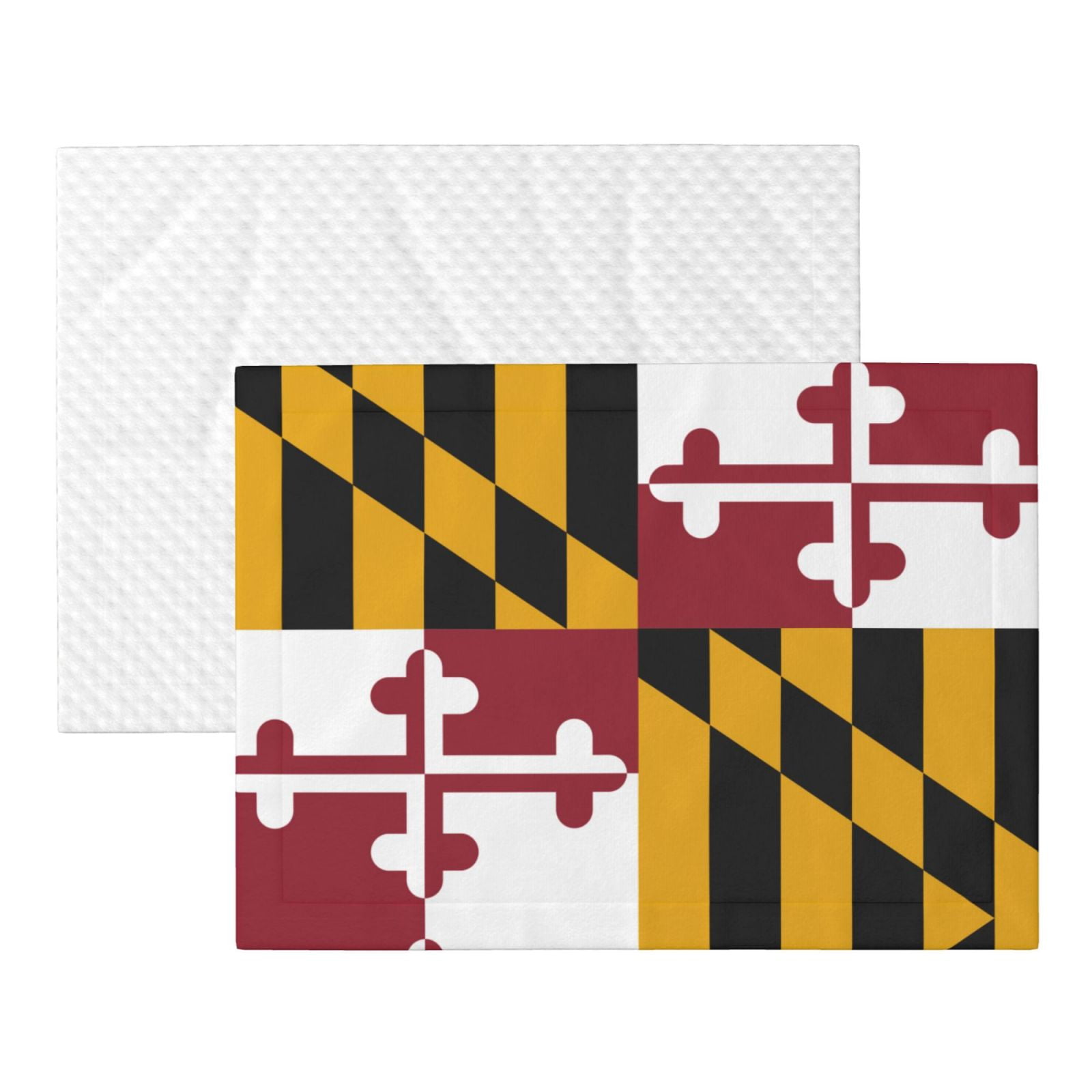 Maryland-Flag Dog Blanket Soft Warm Flannel Cat Blanket Great Pet Throw for Cats Puppy Small Medium Large Dog