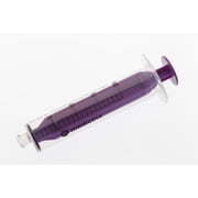 ENFit® Reusable Sterile Syringe with O-Ring - 20ml (10-pack, Individually Packaged, Purple Plunger, DEHP/Latex Free)