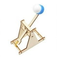thumbnail image 1 of Wooden Catapult Model Kit DIY Trebuchet Educational Science Assembly Toys (Color Random), 1 of 2