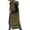 Army Green, variant on Long Puffer Vest Women Quilted Hooded Button Down Zip Up Sleeveless Vests Outerwear Padded Jacket Fall Winter Coat