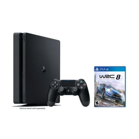 Playstation 4 Slim 1TB Jet Black Gaming Console Bundle With WRC 8 - 2019 New PS4 (Best Ps4 Console Deals 2019)