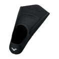 thumbnail image 2 of Gancho Powerfin Arena Fins de natación, color negro y plateado, tallas 6 y 7, 2 of 7