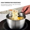 thumbnail image 3 of LOLIPPYY Small Cooking Pot Induction Pot for Soup Preparation 1Pcs Silver, 3 of 7