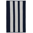 thumbnail image 2 of Everglades Vertical Stripe Navy Pier 7'x9', 2 of 2