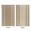 thumbnail image 2 of Virgo Striped Reversible Wool Area Rug, 7' 6" x 9' 6", Virgo Natural, 2 of 11