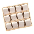 thumbnail image 4 of 12pcs Earring Card Holder with Tray for Jewelry Accessory Display Beige, 4 of 10