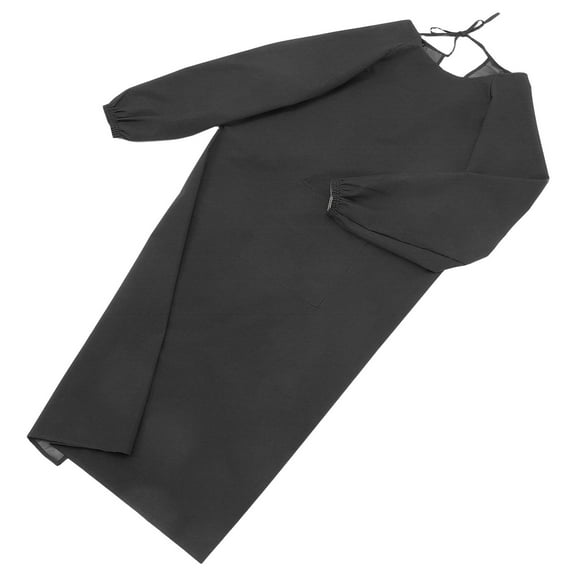 Masteelf Thick Oil-Resistant Work Apron for Men and Women, Splash-Proof Sleeve Overall Protective Workwear