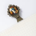 thumbnail image 5 of Unicorn skeleton Elegant Vintage Copper-Colored Lace Bookmarks: Stainless Steel Reading Accessories for Book Lovers - Set of 2, 5 of 5