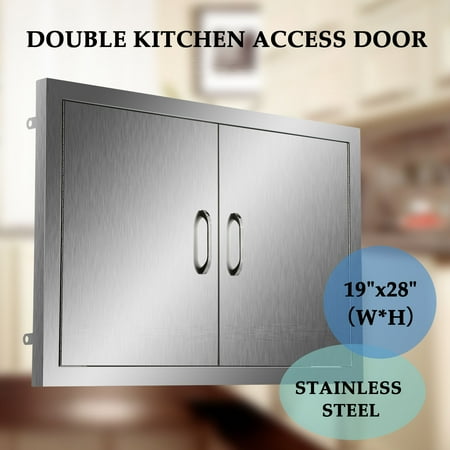 19 X 28 Bbq Double Island Door Stainless Steel Doors Access Door