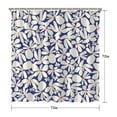 thumbnail image 5 of Waterproof Beautiful Colorful Floral Shower Curtain 72x72 Inch Boho Style Polyester Unique Shower Curtain for Bathroom Hotel Home Decor with 12 Plastic Hooks, 5 of 5