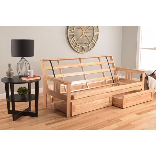The best futon frame is one of the most popular additions to the transformable furniture. kodiak furniture monterey futon frame with drawers
