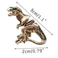 thumbnail image 4 of Dengmore Stud Three-dimensional Small Animal Dinosaur Pierced Earrings Earrings, 4 of 5