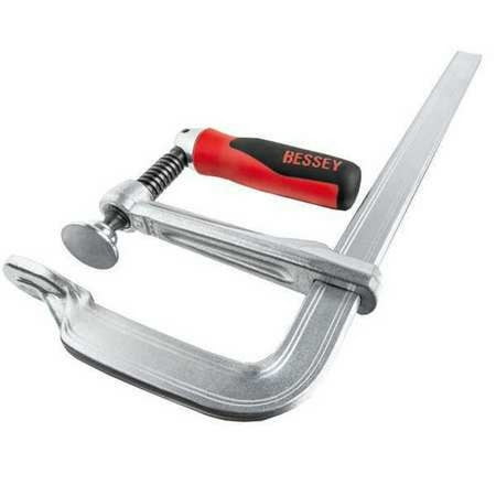 BESSEY GZ40-12PH Pivot Handle Clamp,16&quot; Clamping cap.