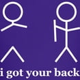 thumbnail image 3 of CafePress - I Got Your Back Kids T Shirt - Dark T-Shirt Kids XS-XL, 3 of 4