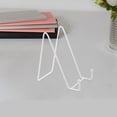 thumbnail image 2 of KEINXS 2pcs Multifunctional Metal Plate Holder Easel Stand Tabletop Picture Stand Metal Display Stand for Photo Frame, 2 of 7